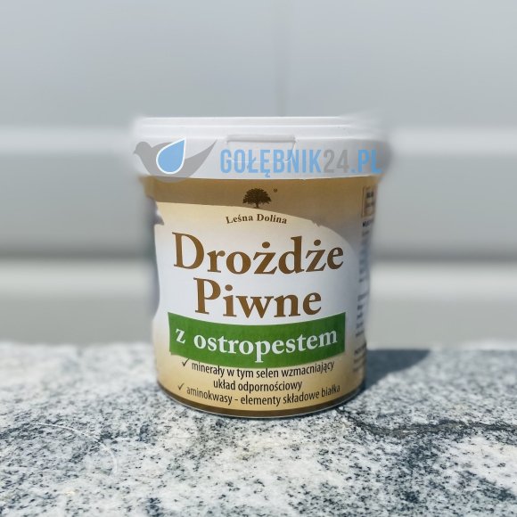 Leśna Dolina - Drożdże piwne z ostropestem - 500 g