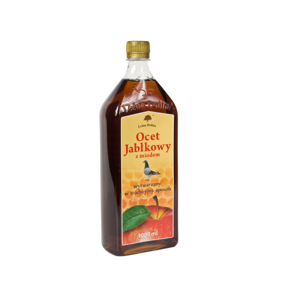 Leśna Dolina - Ocet jabłkowy z miodem - 1 L