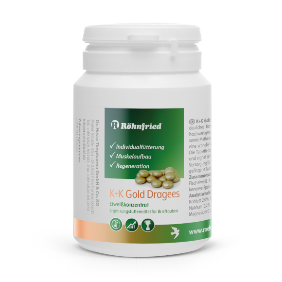 Röhnfried - K+K Gold Dragees - 100 tabletek