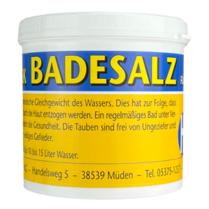 Sandeck Badesalz sól do kąpieli dla gołębi 800 g