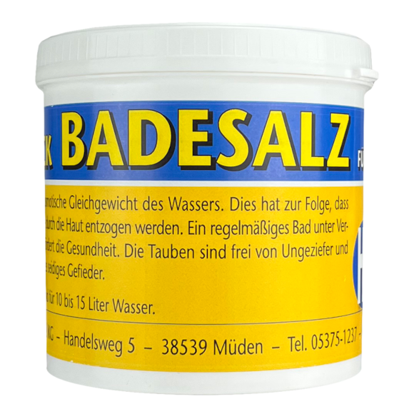 Sandeck Badesalz sól do kąpieli dla gołębi 800 g
