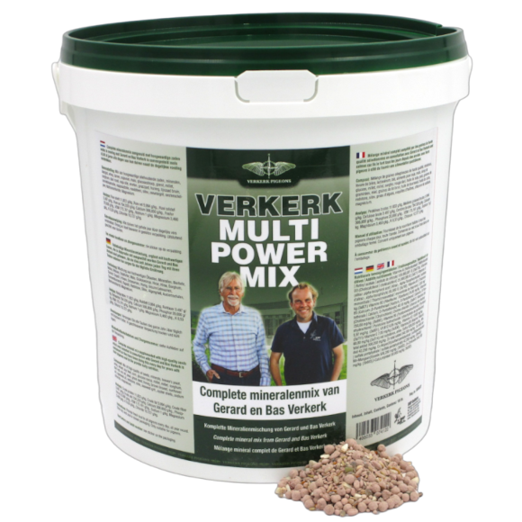 DHP Verkerk Power Mix mieszanka mineralna dla gołębi 10 L